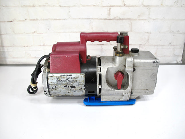 Robinair Vacumaster 15600 High Performance 6 CFM 1/2 HP Vacuum Pump  R-12/r-134a