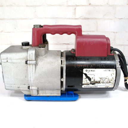 Robinair Vacumaster 15600 High Performance 6 CFM 1/2 HP Vacuum Pump  R-12/r-134a