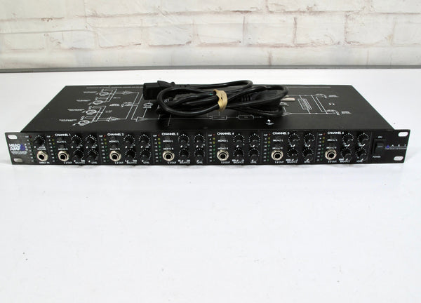 ART HeadAmp6 Pro 6 Channel Professional Headphone Amplifier Amp