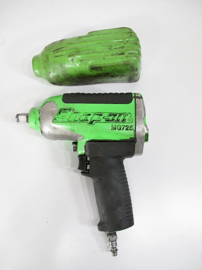 Snap-on Tools MG725 1/2" Drive Heavy-Duty Air Impact Wrench USA Green