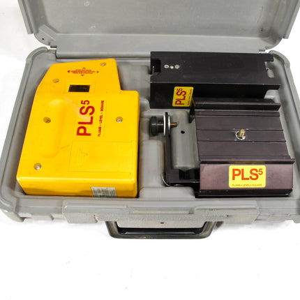 Pacific Laser Systems PLS 5 Red Laser Level with Case Made in USA