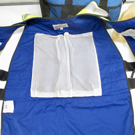 Techniche TechKewl ANSI Class II Compliant Hi-Viz Phase Change Cooling Vest XXL