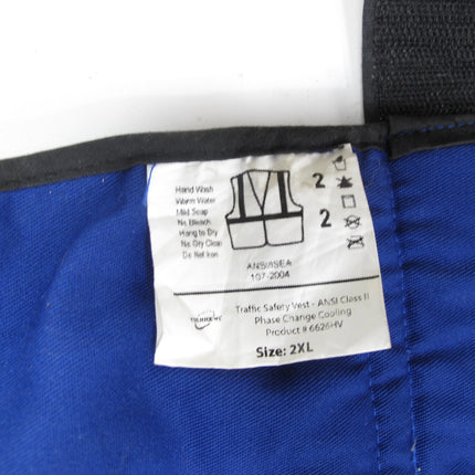 Techniche TechKewl ANSI Class II Compliant Hi-Viz Phase Change Cooling Vest XXL