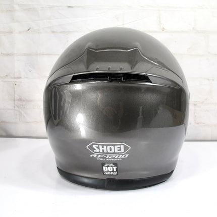 Shoei RF-1200 Motorcycle Full Face Helmet Gray Finish XXL
