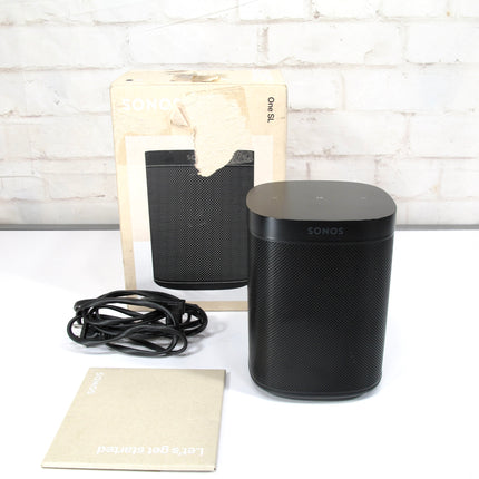 Sonos One SL Wireless Speaker Black Wi-Fi Smart Home Speaker