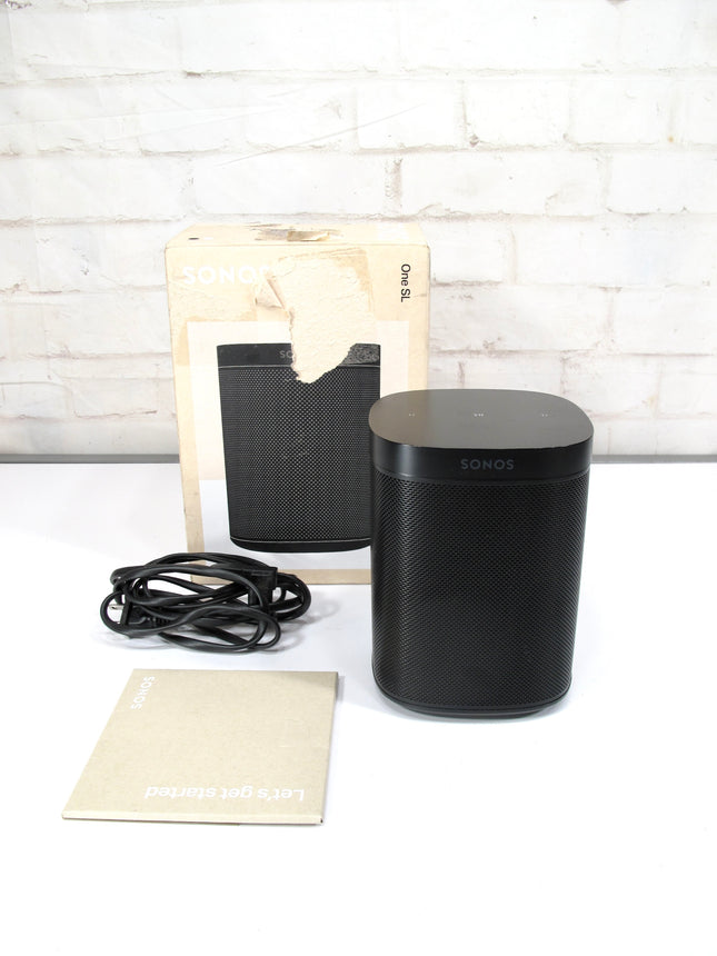 Sonos One SL Wireless Speaker Black Wi-Fi Smart Home Speaker