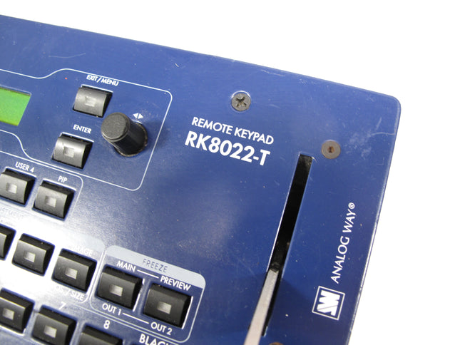 Di-VentiX Analog Way RK8022-T Switcher & Mixer Remote Control