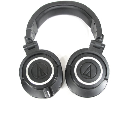 Audio-Technica ATH-M50X Professional Studio Monitor Headphones, Black