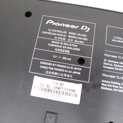Pioneer DDJ-SB2 USB 2-Channel Serato Performance DJ Mixing Controller System