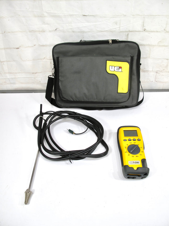 UEI C50 C50 EFF O2 AND EFF Combustion Analyzer Kit