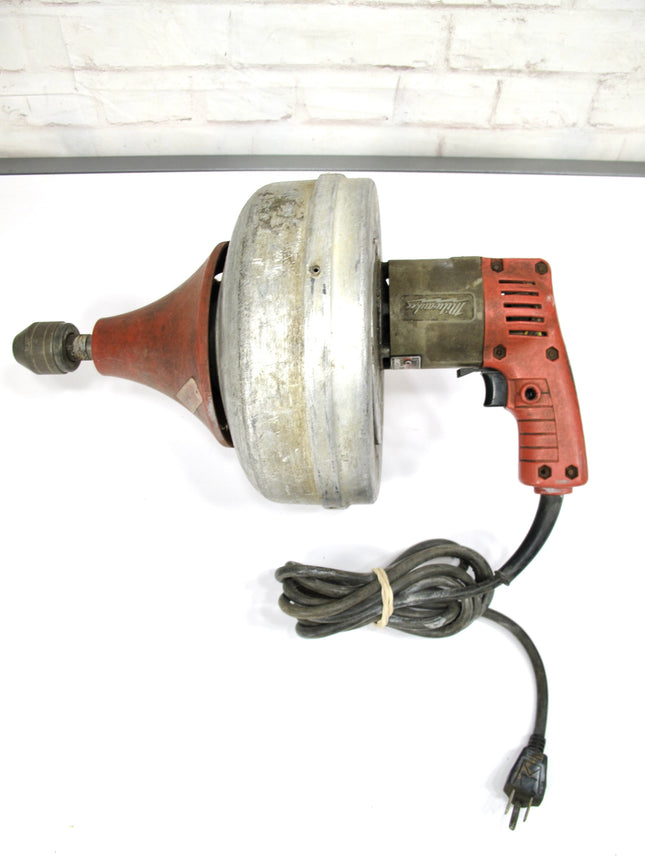 Milwuakee 0566-1 Heavy Duty Electric Drain Cleaner Auger