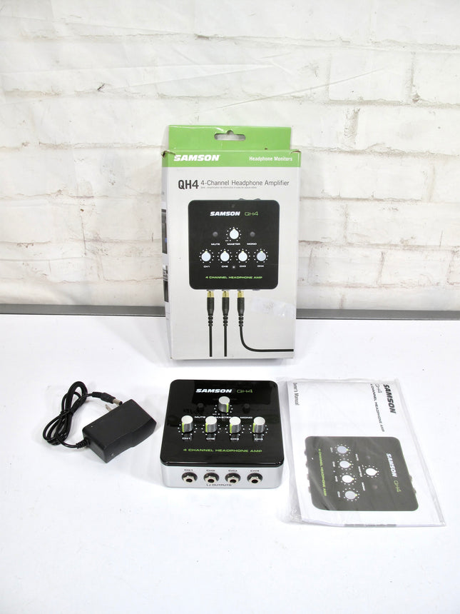 Samson QH4 4-Channel Studio Headphone Amplifier