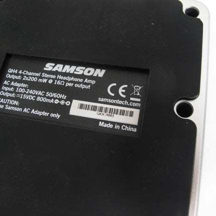 Samson QH4 4-Channel Studio Headphone Amplifier