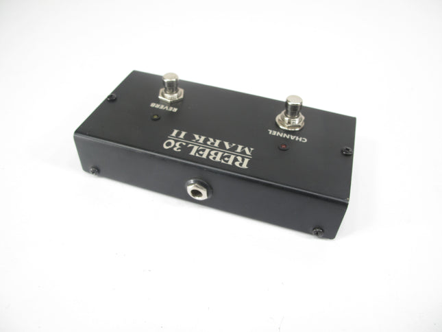 Egnater Rebel 30 Mark II 2 Button Footswitch For Channel Switch & Reverb