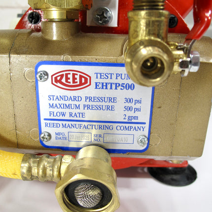 Reed EHTP500 08170 Electric Hydrostatic Test Pump 110V Single phase 50/60Hz