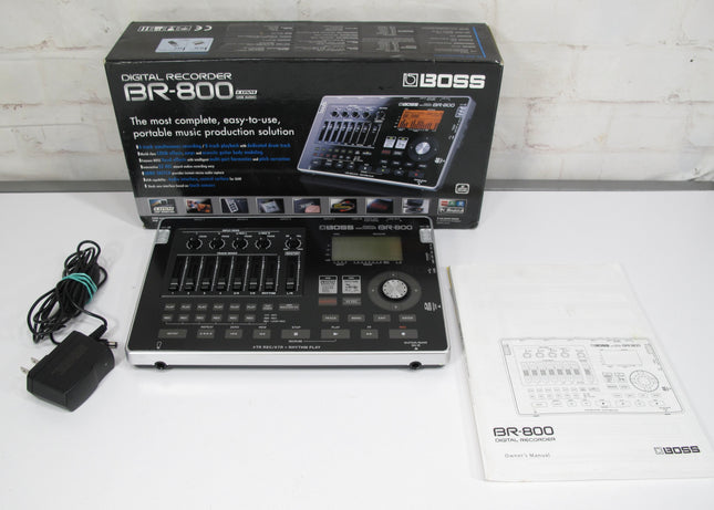 BOSS BR-800 Digital Recorder Multi Track 8-Track Portable Tabletop