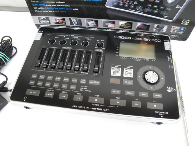 BOSS BR-800 Digital Recorder Multi Track 8-Track Portable Tabletop