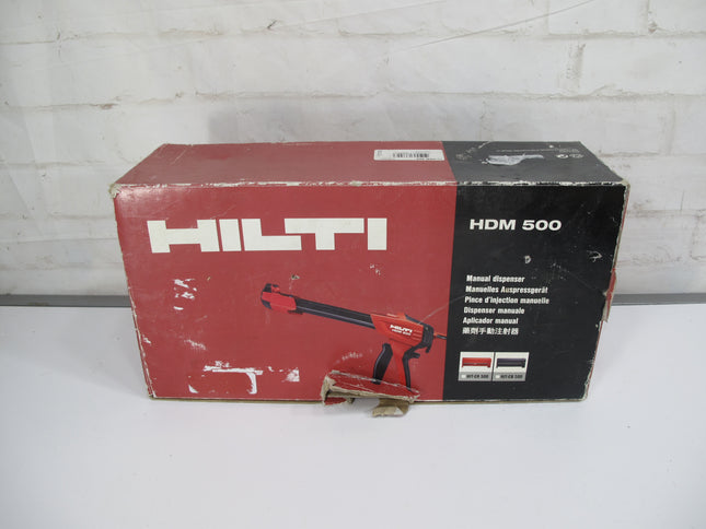 Hilti HDM 500 Manual Expoxy Adhesive Dispenser Gun