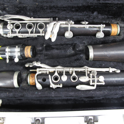 Selmer Signet 100 USA Vintage Wooden Bb Open Hole Clarinet with Case