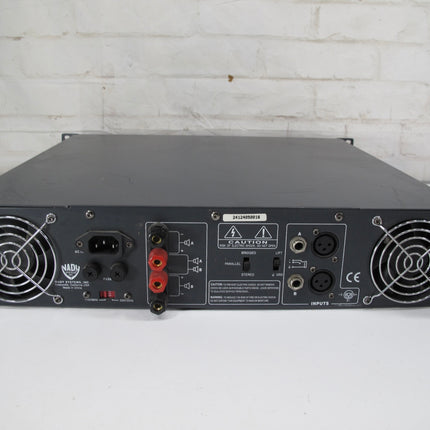 Nady XA-1600 Professional 1600 Watt XLR, TRS 2 Channel Power Amplifier