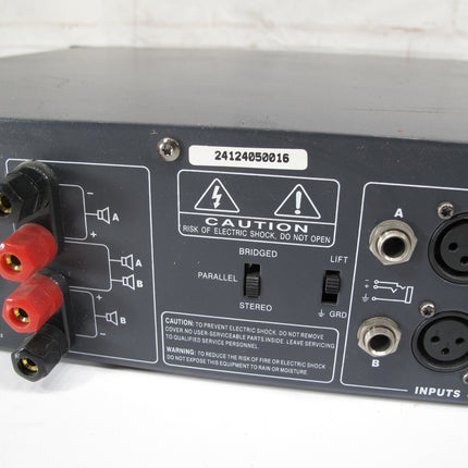 Nady XA-1600 Professional 1600 Watt XLR, TRS 2 Channel Power Amplifier