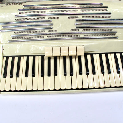 Milanti Vintage 41 Key 120 Bass 5 Treble 1 Bass Register Piano Accordion Italy