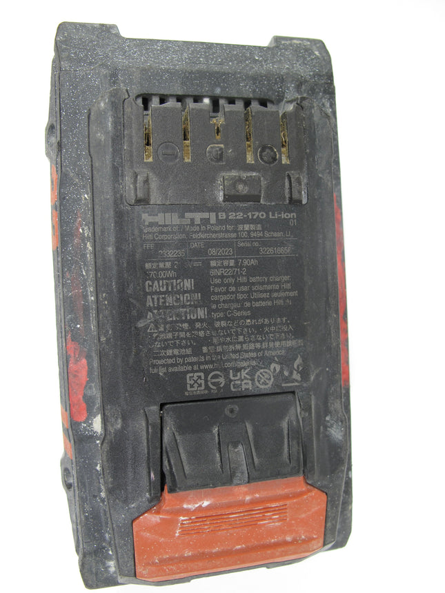 HILTI B 22-170 Nuron Battery pack B 22-170 Li-ion Heavy Duty