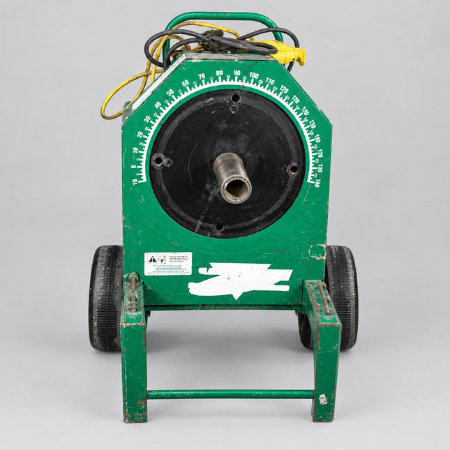 Greenlee 555 Electric Conduit Pipe Bender Machine with PVC 1/2”-2” Shoes