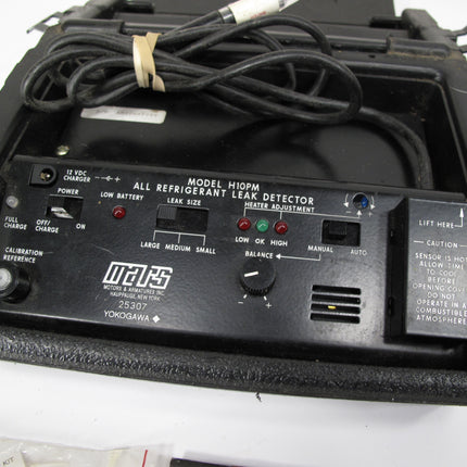 Yokogawa H-10PM All Refrigerant Leak Detector CFC HCFC HFC Mars 25307