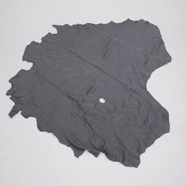 Espresso Brown Premium Thick Leather Hide Approximately 60 Sq Ft. Flat Grain