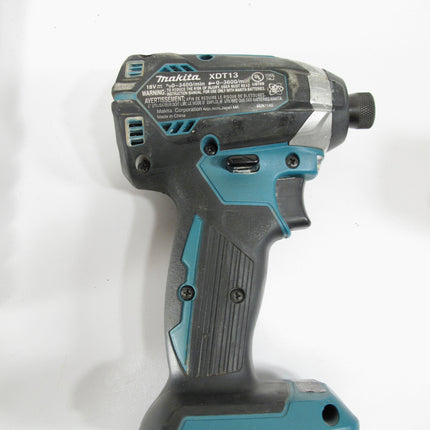 Makita XDT13Z 18-Volt 1/4-Inch LXT Brushless Cordless Impact Driver