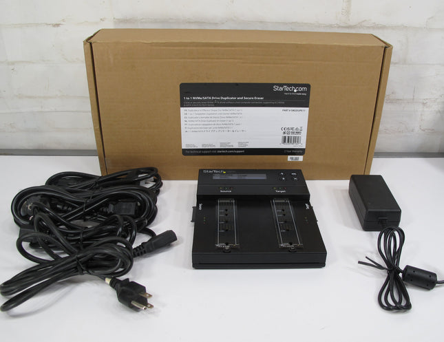 Startech SM2DUPE11 Standalone M.2 SATA & M.2 NVMe Duplicator and Eraser