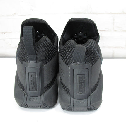 Nike LeBron Soldier 14 Shoes Triple Black Dark Gray CK6024-003 Mens Size 13