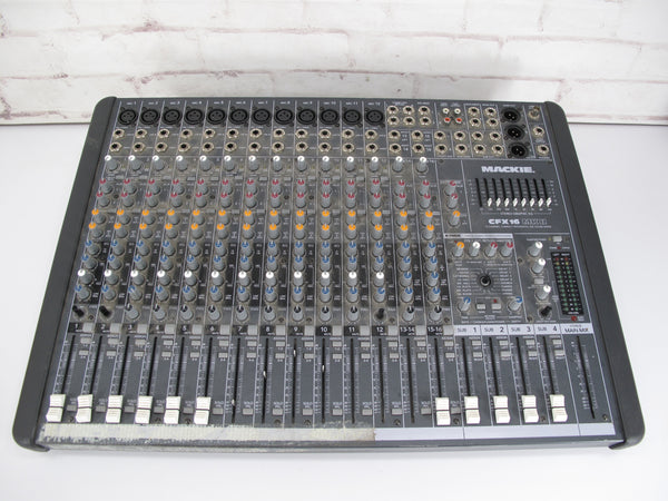 Mackie CFX 16 MKII 16-Channel Compact Integrated Live Sound Mixer