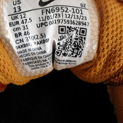Nike Air Max 1 Classic Orange Monarch Sneakers Retro FN6952-101 Mens Size 13