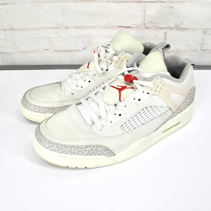 Nike Air Jordan Spizike Low Men's Sneakers US Size 13. Sail Coconut Milk Red