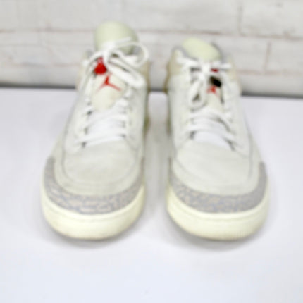 Nike Air Jordan Spizike Low Men's Sneakers US Size 13. Sail Coconut Milk Red