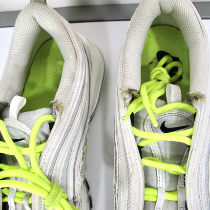 Nike Air Max 97 White-Volt-Black-Platinum Reflective Logo Mens Size 13 DH0006-100