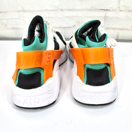 Nike Air Huarache Miami Hurricanes White Green Orange DD1068-111 Men's 13