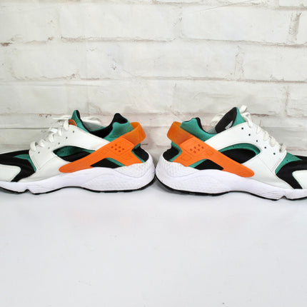 Nike Air Huarache Miami Hurricanes White Green Orange DD1068-111 Men's 13