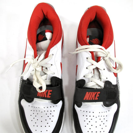 NIKE Air Jordan Legacy 312 Low Men's White Black Wolf Grey Fire Red Size 11.5