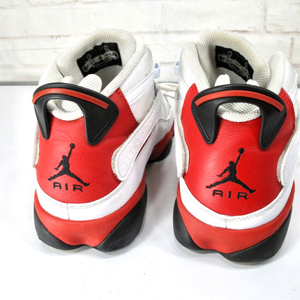 Nike Air Jordan 6 Rings Cherry White Black 322992-126 Men's Size 13