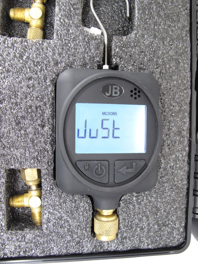 JB Industries DV-22N Digital Micron Vacuum Gauge