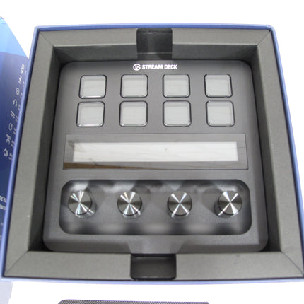 Elgato Stream Deck + XLR Audio Mixer & Controller, Rear XLR-to-USB Mic Interfa