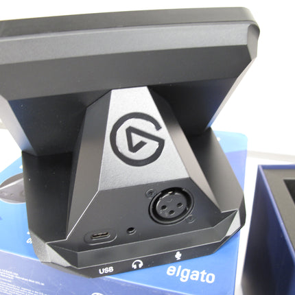 Elgato Stream Deck + XLR Audio Mixer & Controller, Rear XLR-to-USB Mic Interfa