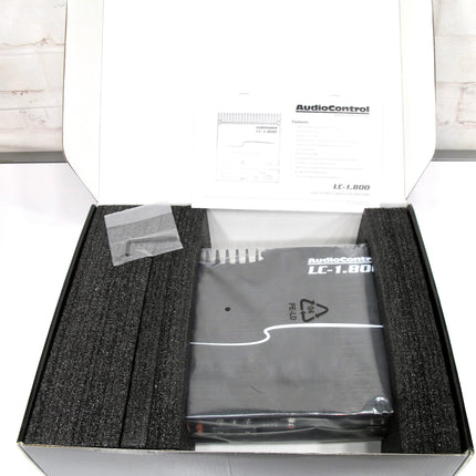 AudioControl LC-1.800 800w RMS Monoblock 1 Channel Amplifier Amp Bass Processor