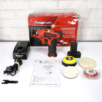 Snap-On CTPP861 14.4v Micro-Lit Brushless Cordless Polish Surface Prep Tool