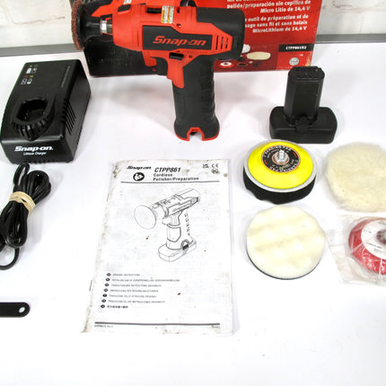 Snap-On CTPP861 14.4v Micro-Lit Brushless Cordless Polish Surface Prep Tool