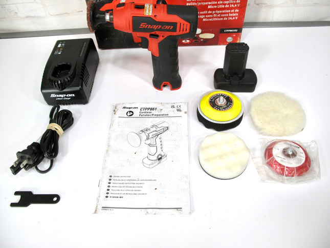 Snap-On CTPP861 14.4v Micro-Lit Brushless Cordless Polish Surface Prep Tool
