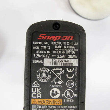 Snap-On CTPP861 14.4v Micro-Lit Brushless Cordless Polish Surface Prep Tool